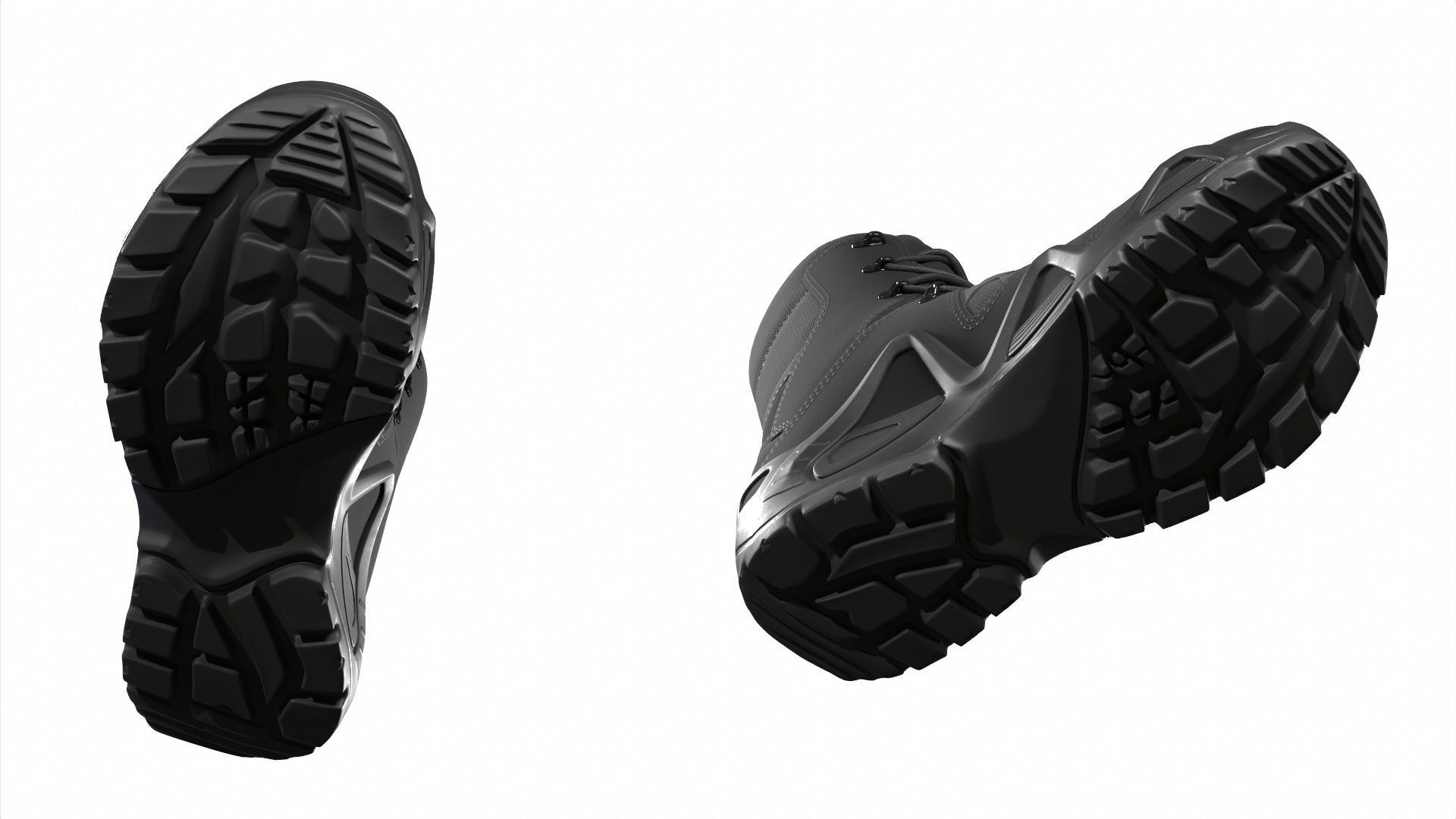 Military Boots Collection 3D model_19