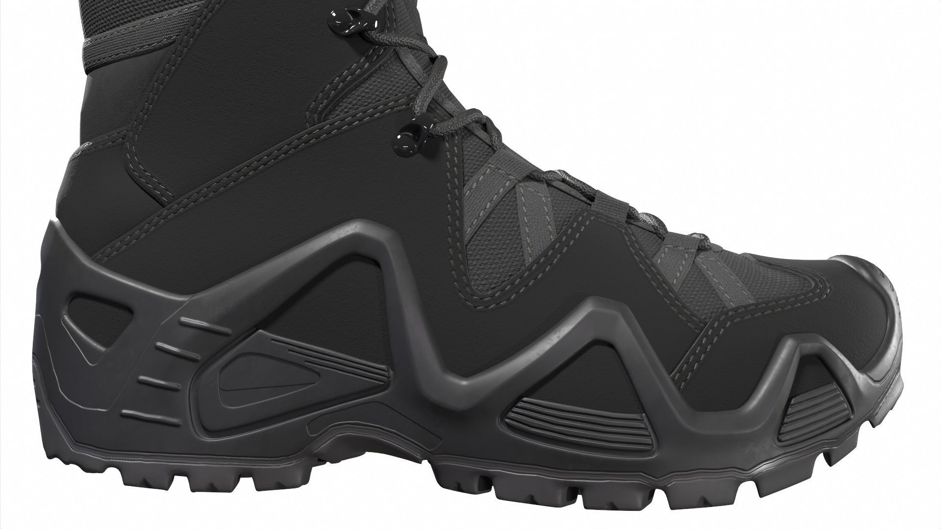 Military Boots Collection 3D model_18