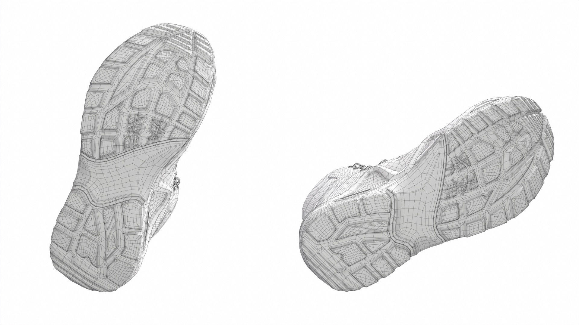 Military Boots Collection 3D model_27