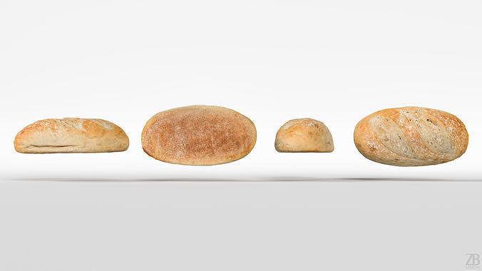 Bread 3D model 5