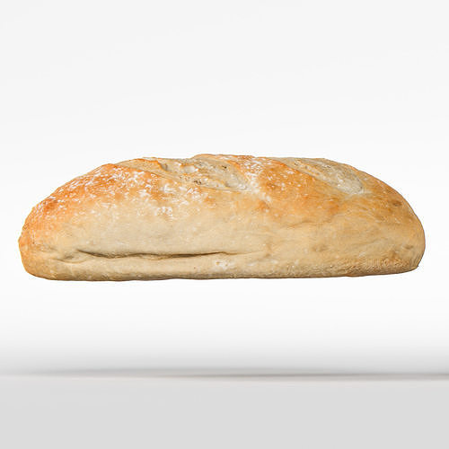 Bread 3D model 6