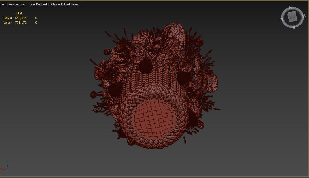 Rose Flower Bouquet 3D model_13