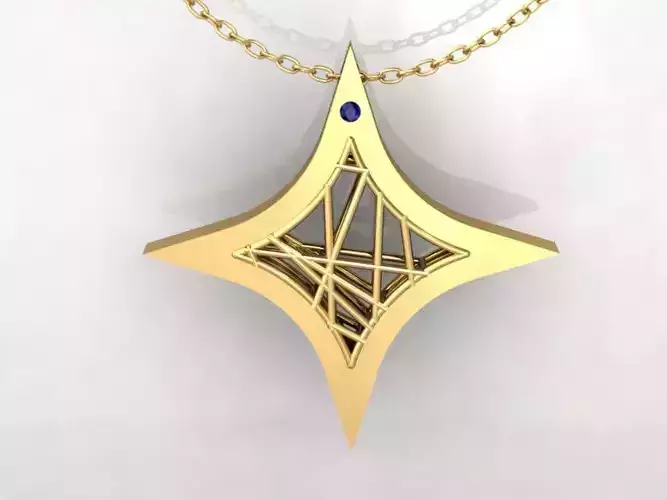 neckless 43 3D print model