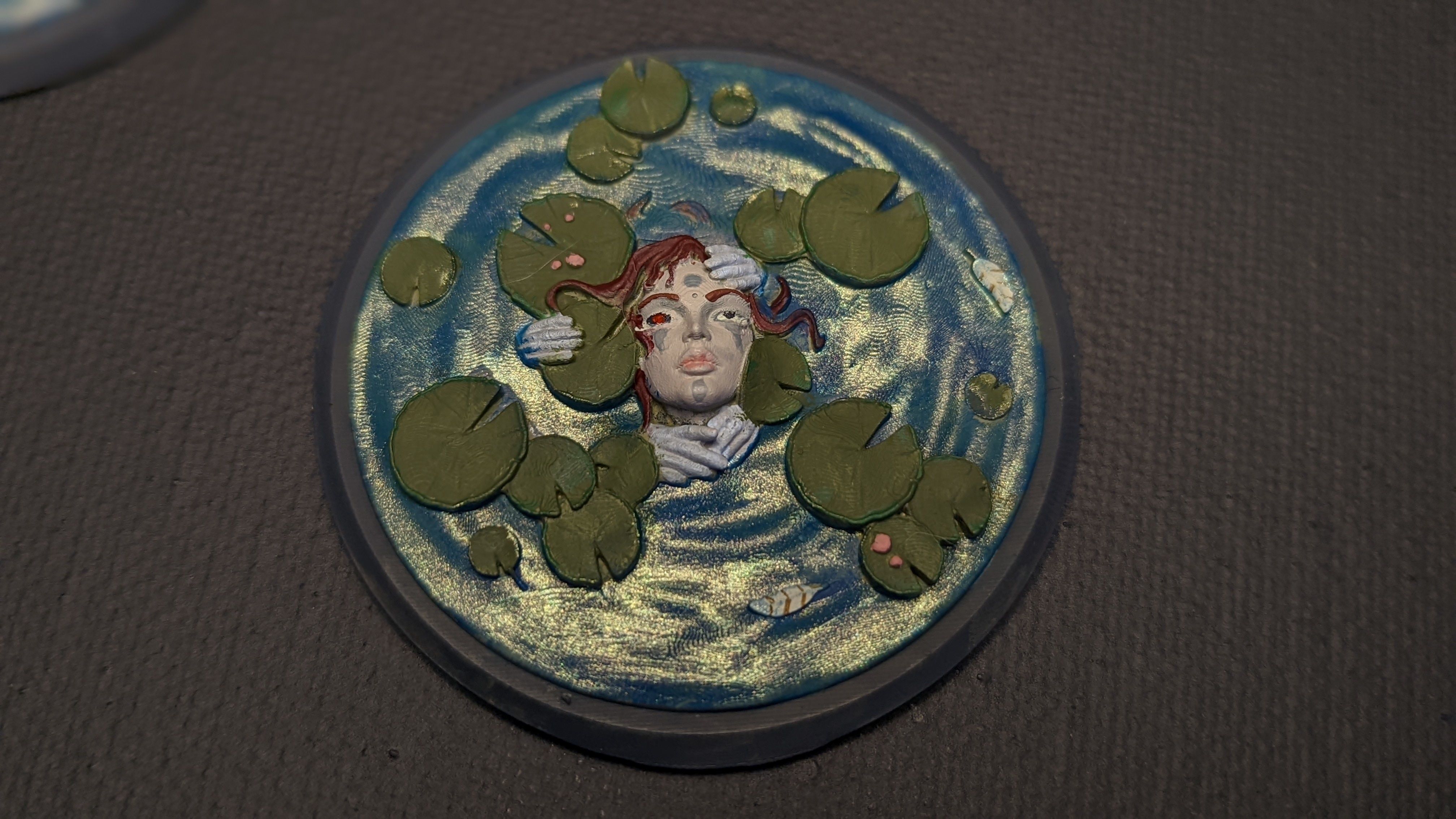 50mm Bases Water Nymphs 3D print model_3