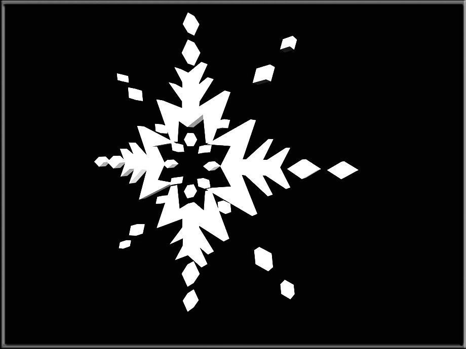 Snowflake 02 Low-poly 3D model_1