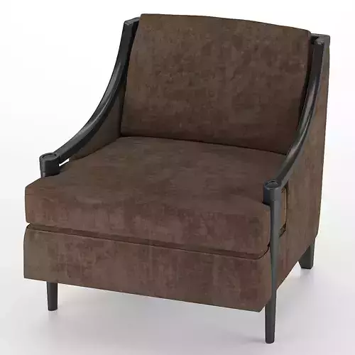 Armchair velvet chair