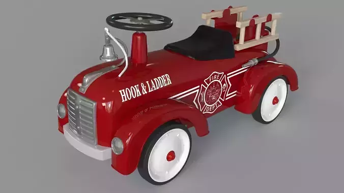 Ride On Firetruck Toy
