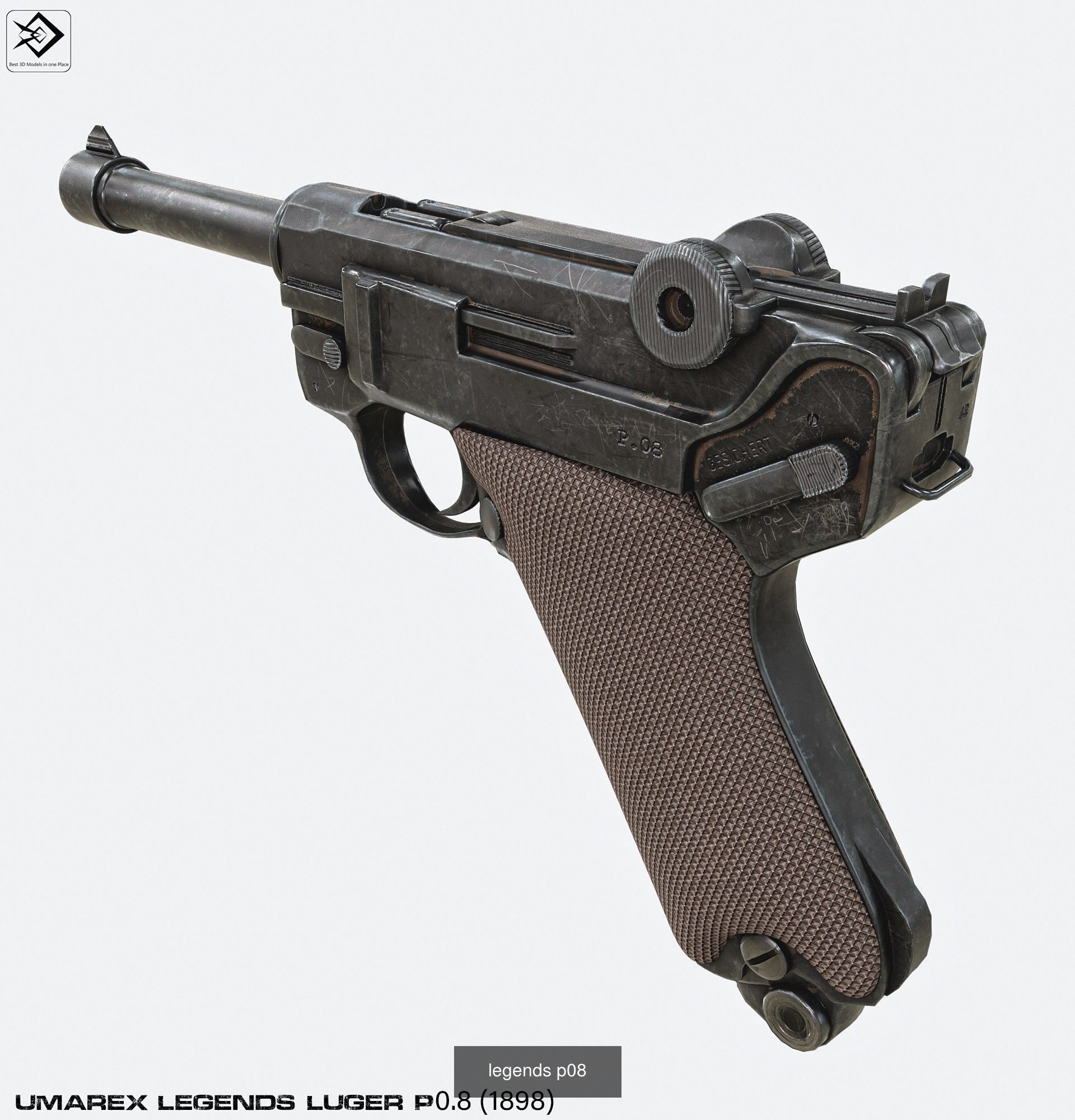  Weapon  Pack - 13  PBR 3D Model Collection_4