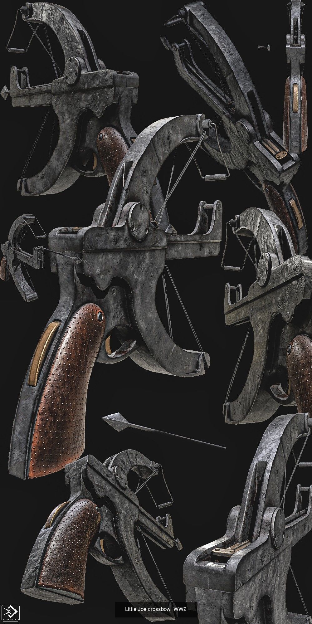  Weapon  Pack - 13  PBR 3D Model Collection_10