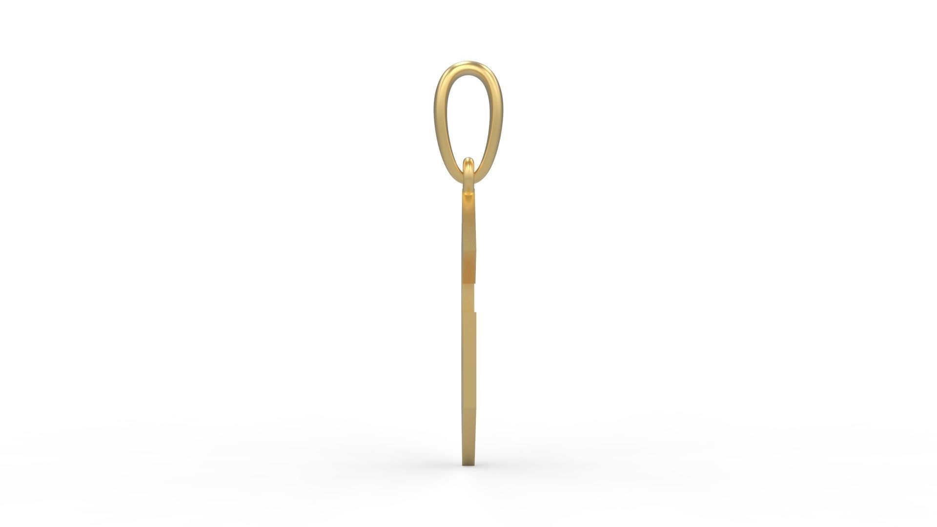 Initial Letters Pendant Squealer G 3D print model_2