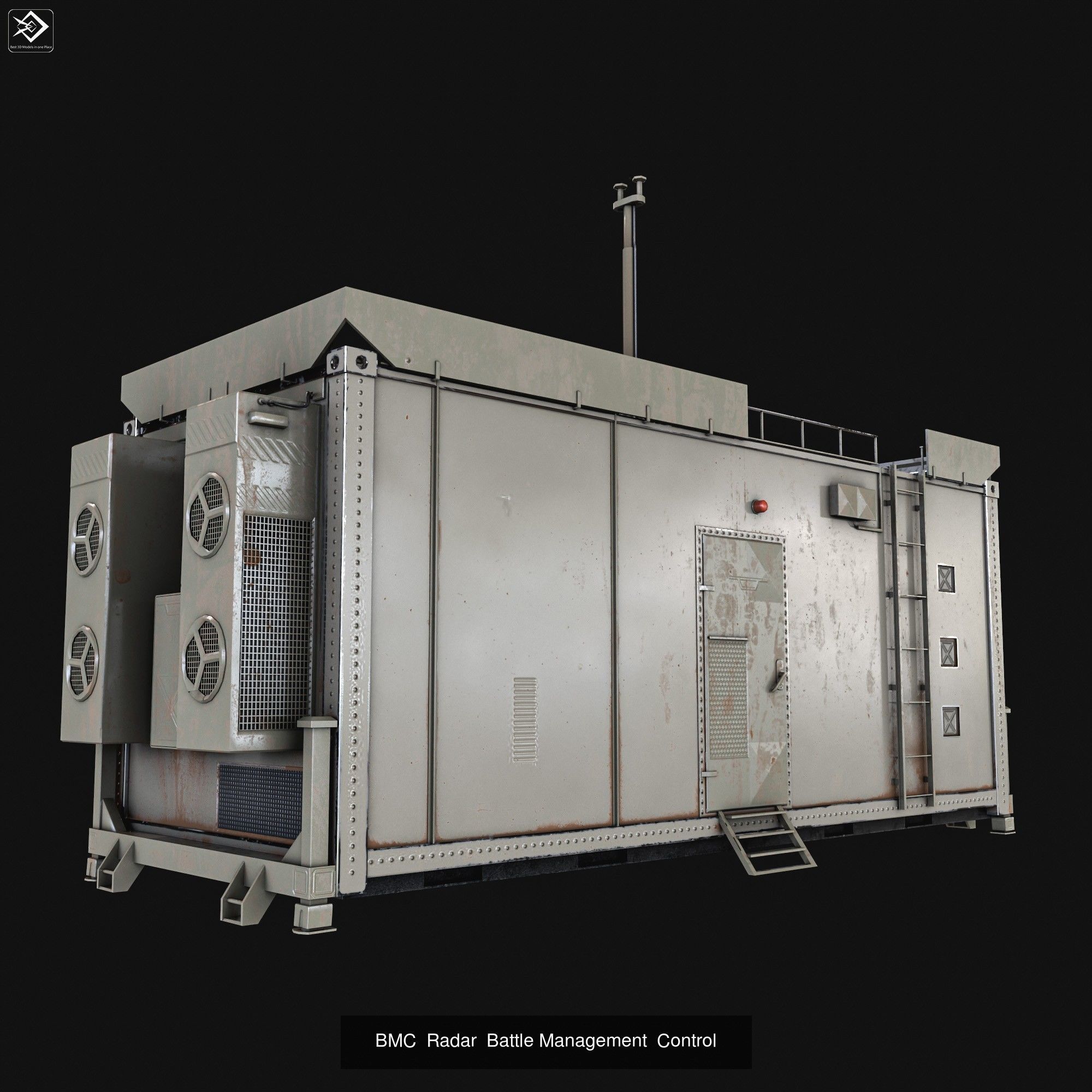 iron Dome system Pack 3D Model Collection_3