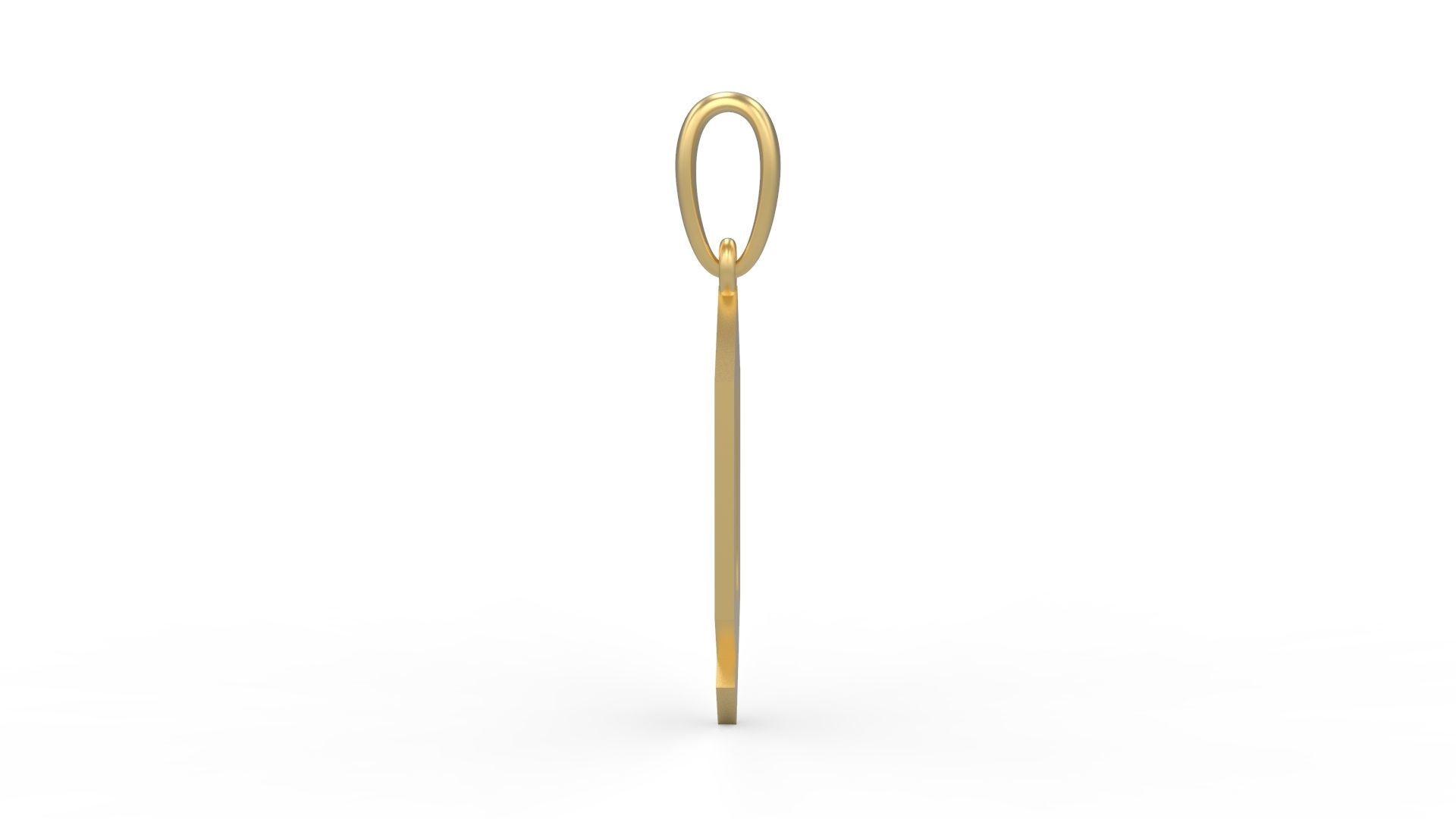 Initial Letters Pendant Squealer Q 3D print model_2