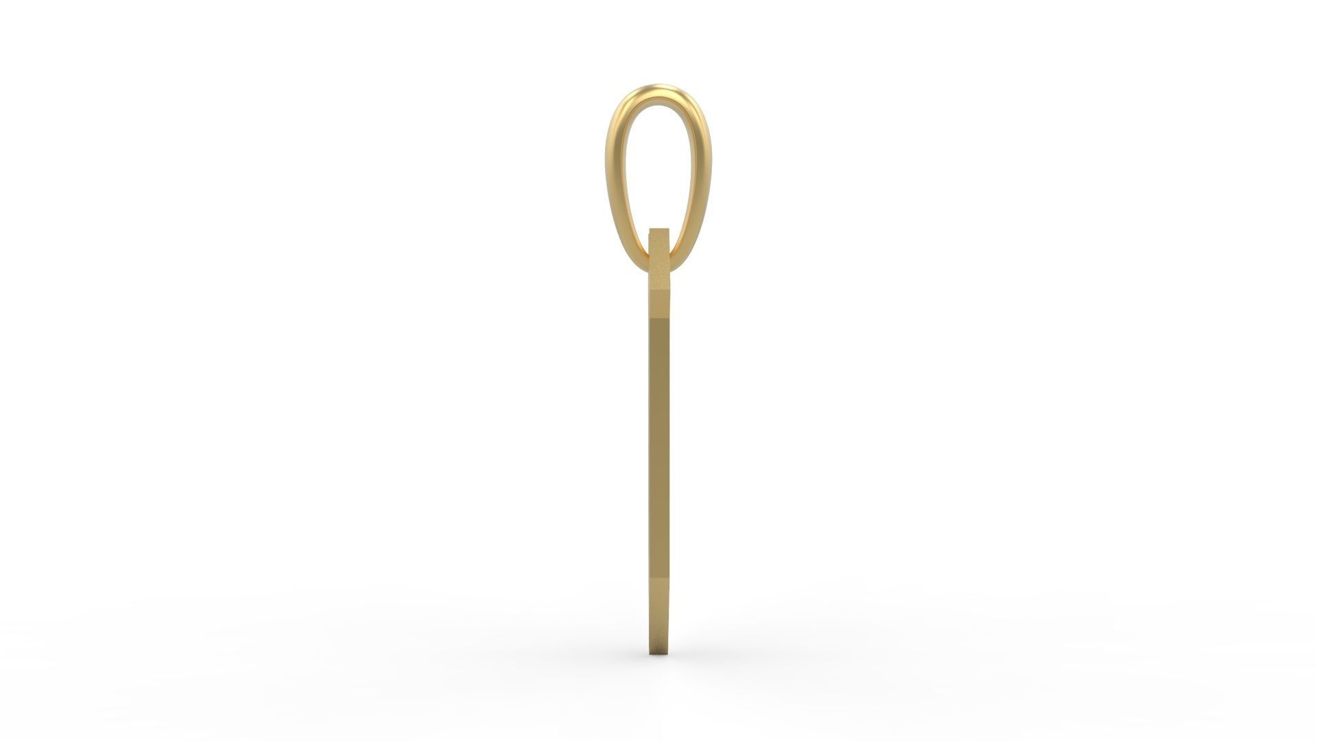 Initial Letters Pendant Squealer V 3D print model_2