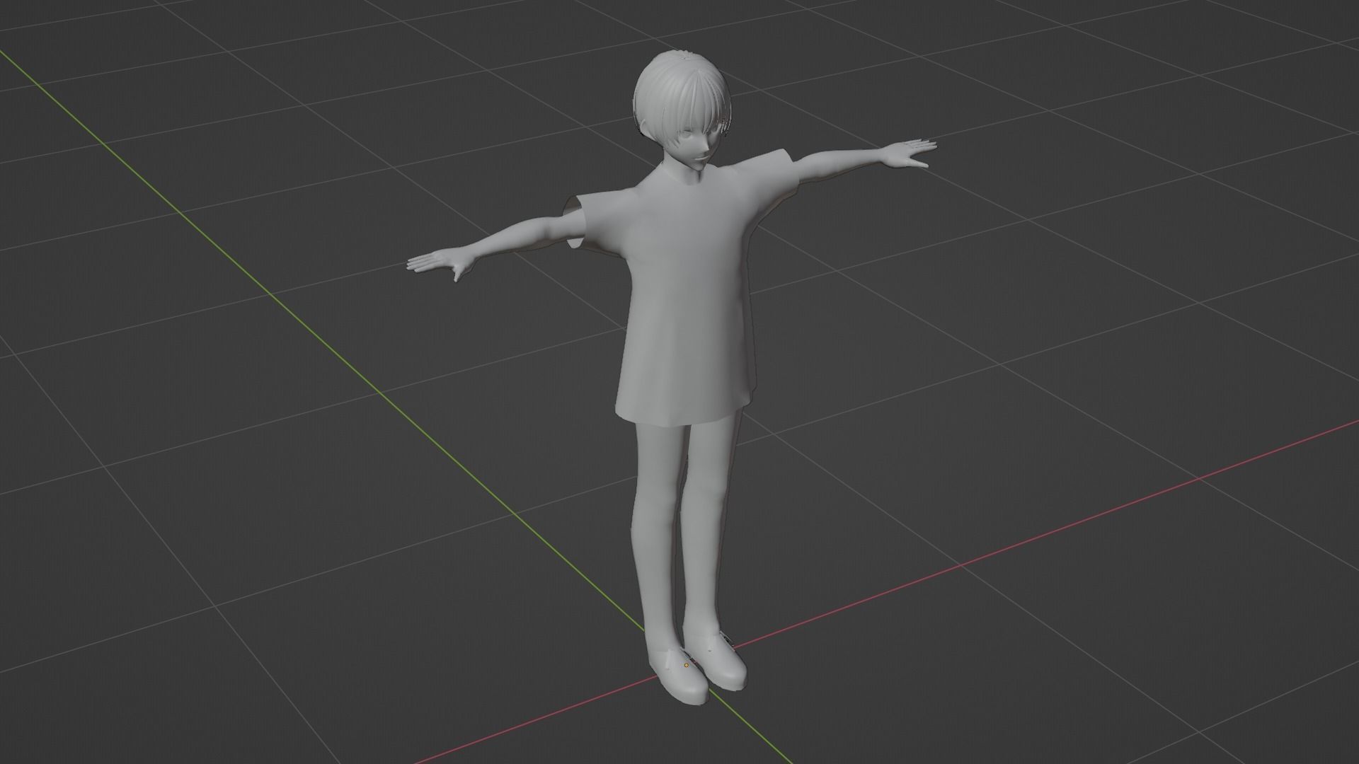 Squid Game - Player Low-poly 3D model_9