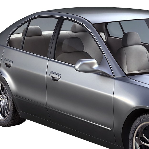 Mitsubishi Galant Sedan Car 3D model_5