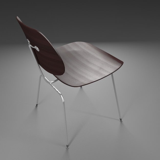 Eames DCM 3D model_4