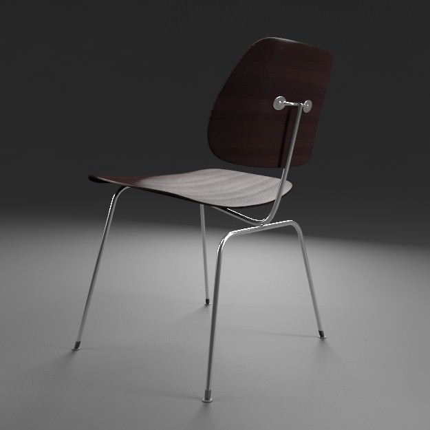 Eames DCM 3D model_2