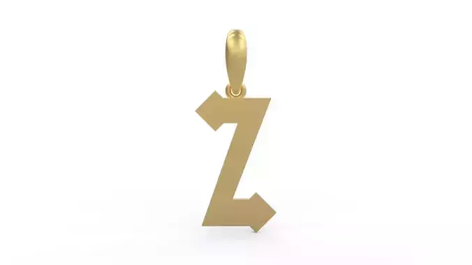 Initial Letters Pendant Squealer Z