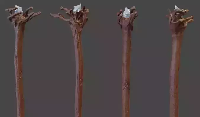 Gandalf Moria Staff Replica 3D print model