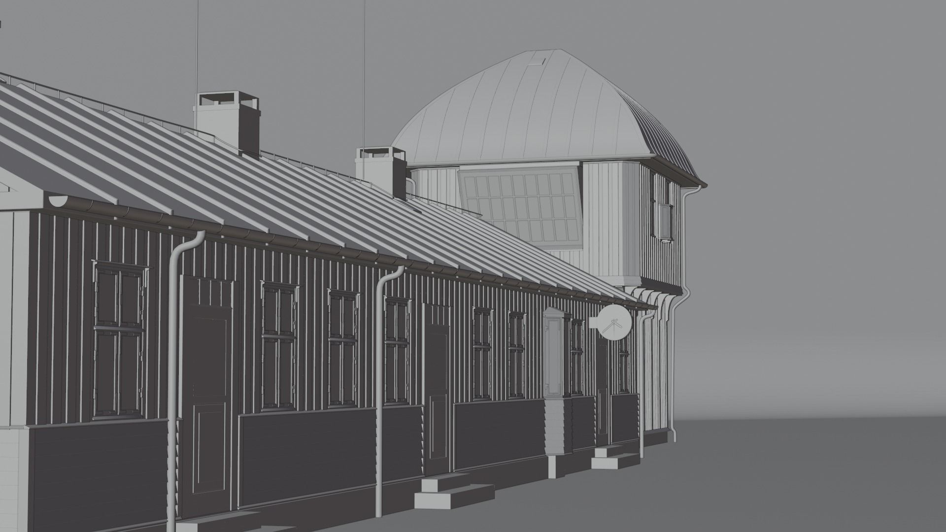 Det Gule Palae 3D model_2