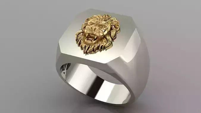 lion ring