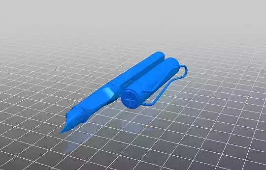 Fountain Pen LAMY Style 3D print model