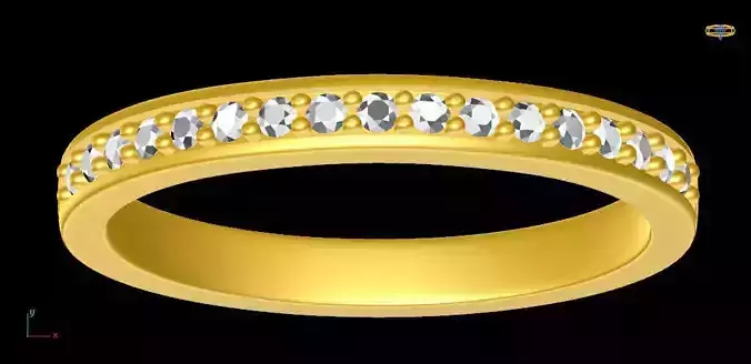 FASHION ENGAGEMENT BAND 0201-22