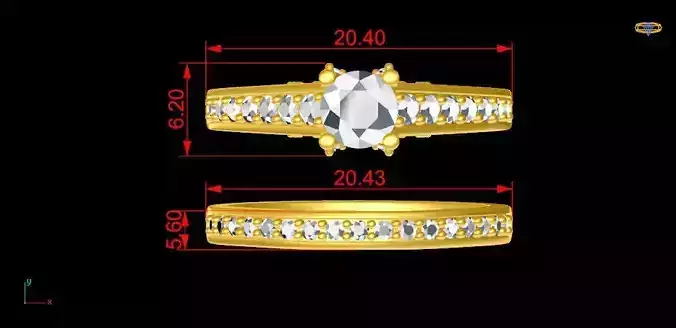 Fashion ring or band 0201-22