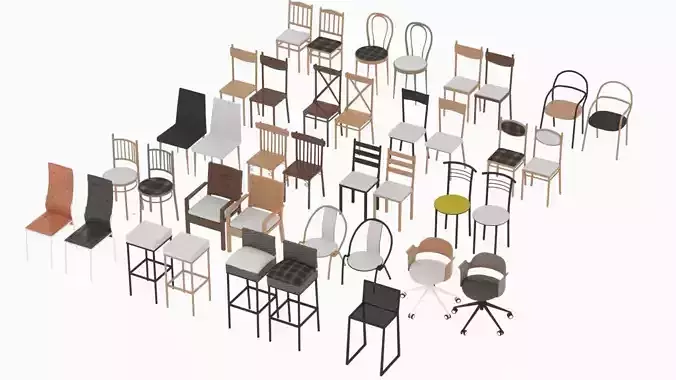 set of chairs