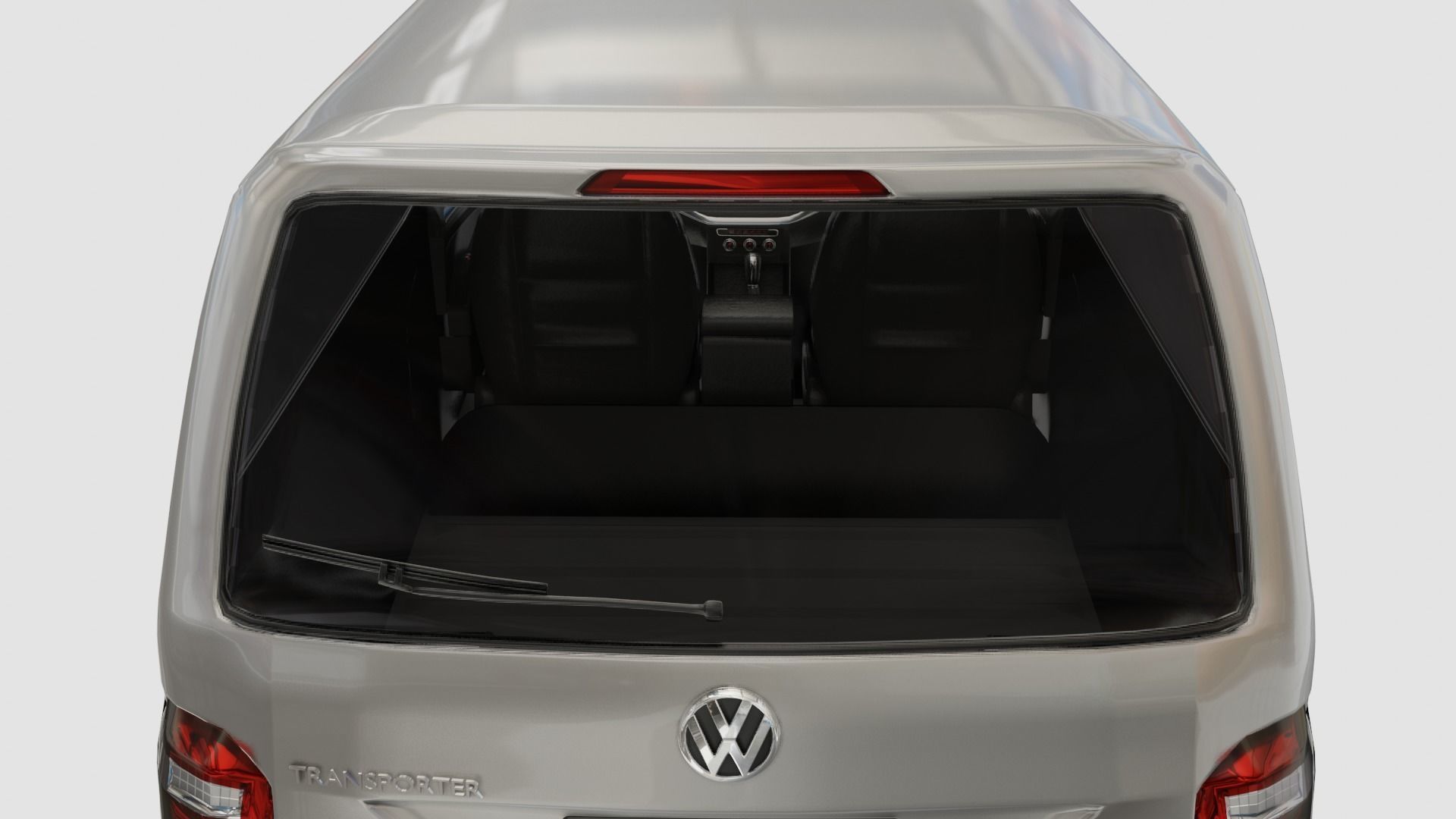 Volkswagen Transporter T6 Low-poly 3D model_14