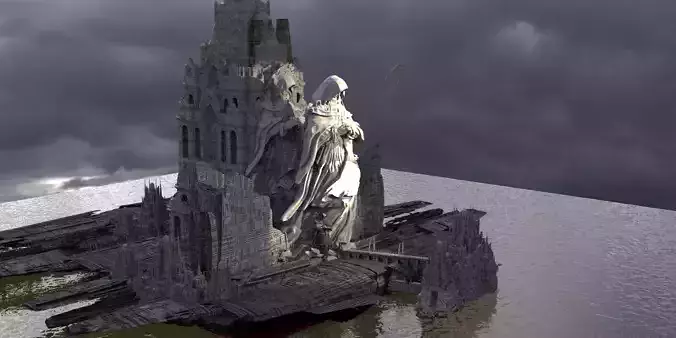 Under Earth Underworld Kit bash 1 3D model
