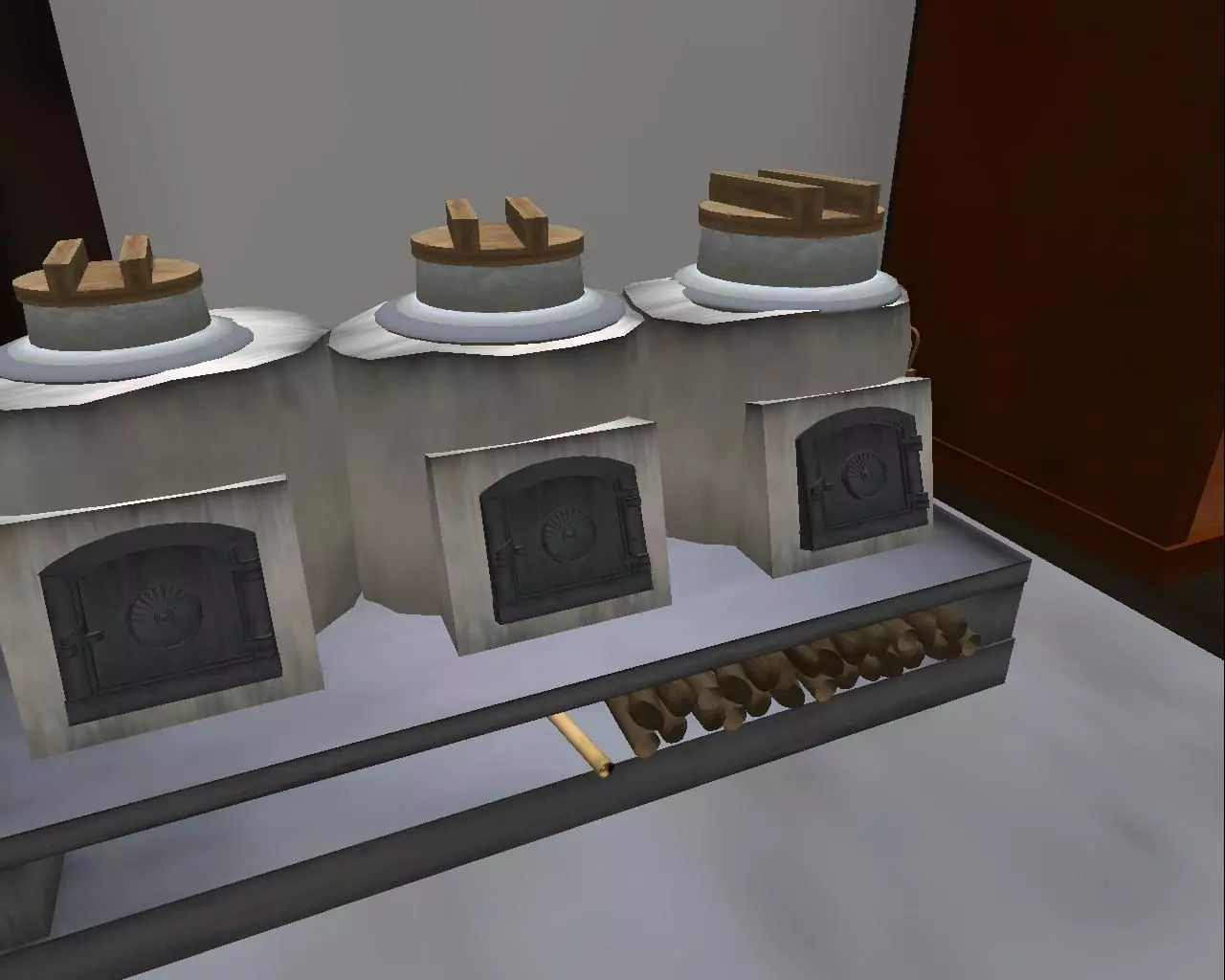 Okudo san Old Japanese oven Free 3D model