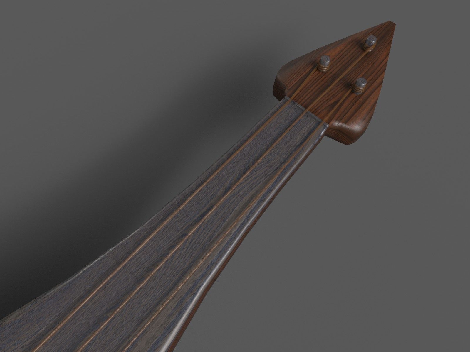 Kemence aka Rebec 3D model_2