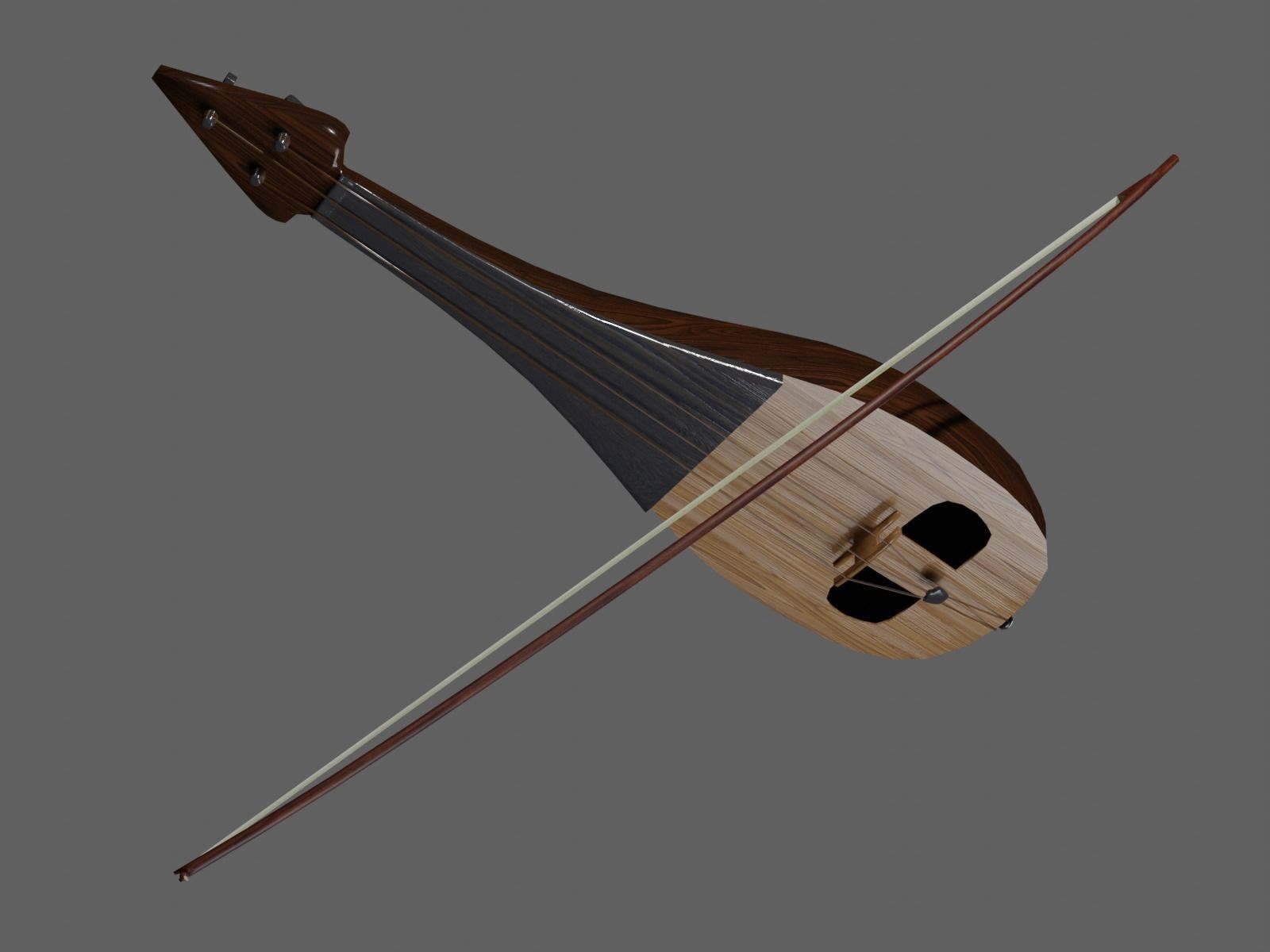 Kemence aka Rebec 3D model_7