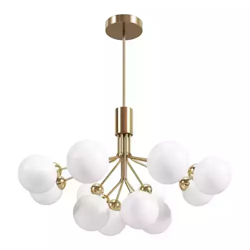 Chandelier CosmoLight CAPE TOWN P12049BR   3D model