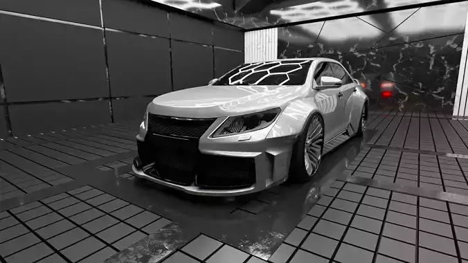 Toyota Camry 2012  tuning by Panch design