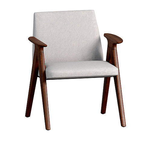 Libera Armchair 3D model 2
