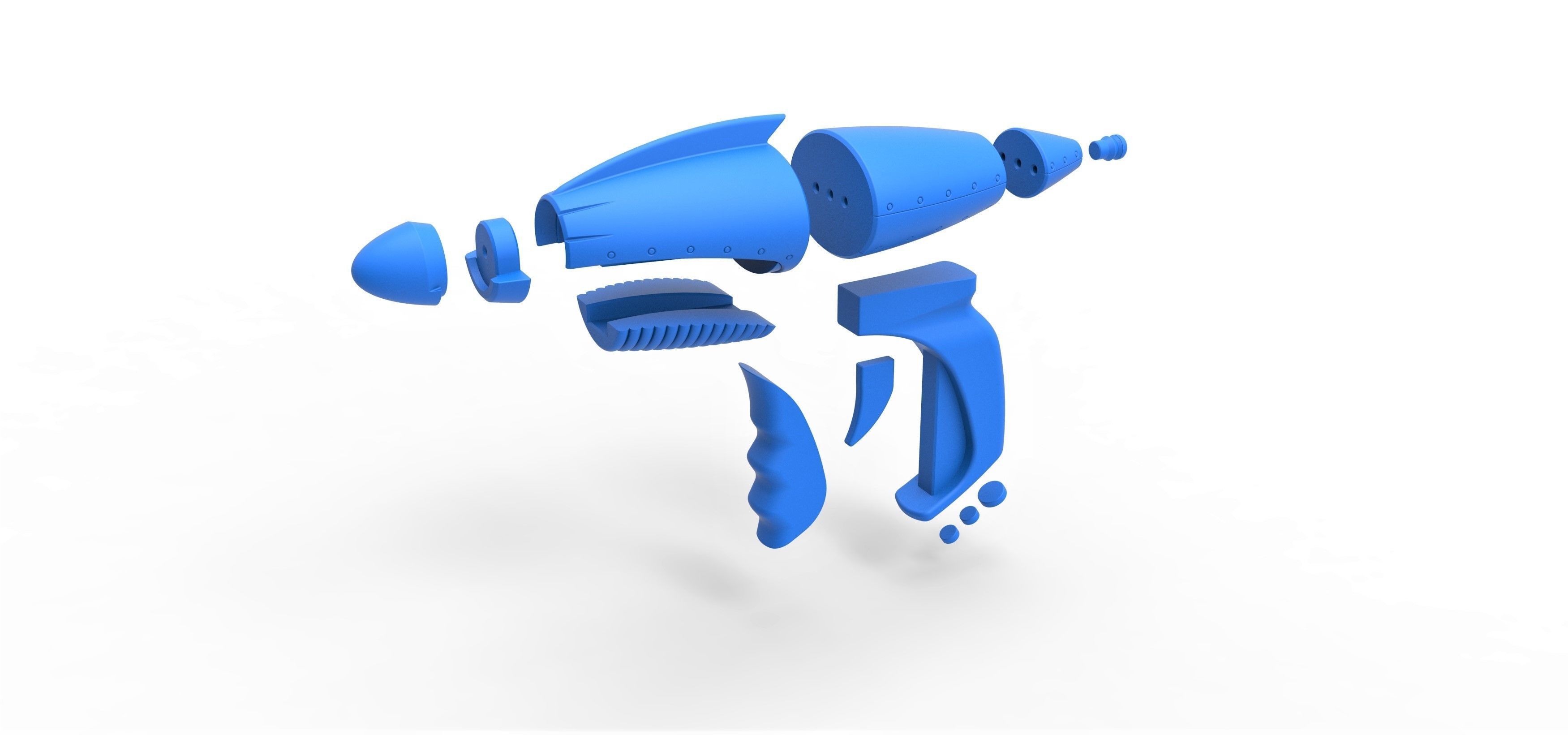 Ray gun from Sky Captain and the World of Tomorrow 2004 3D print model_19