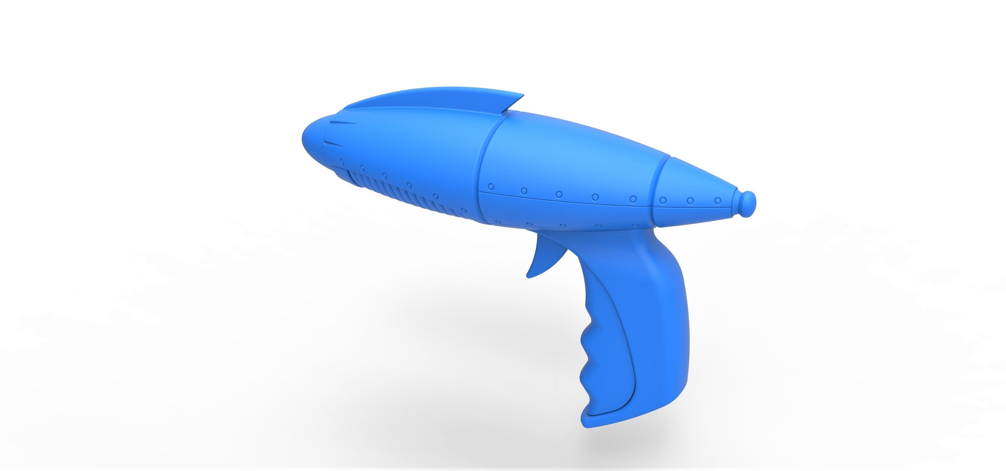Ray gun from Sky Captain and the World of Tomorrow 2004 3D print model_17