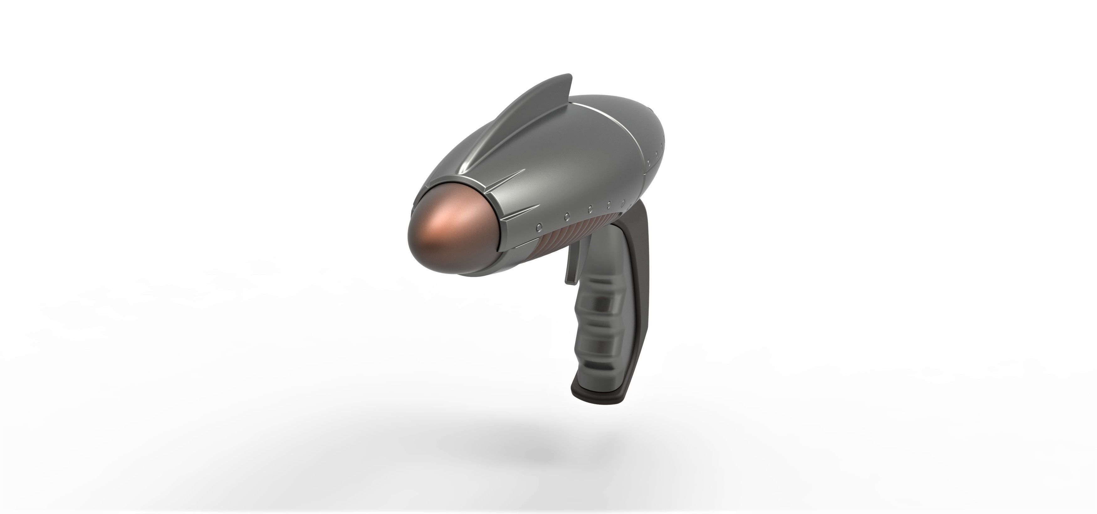 Ray gun from Sky Captain and the World of Tomorrow 2004 3D print model_2