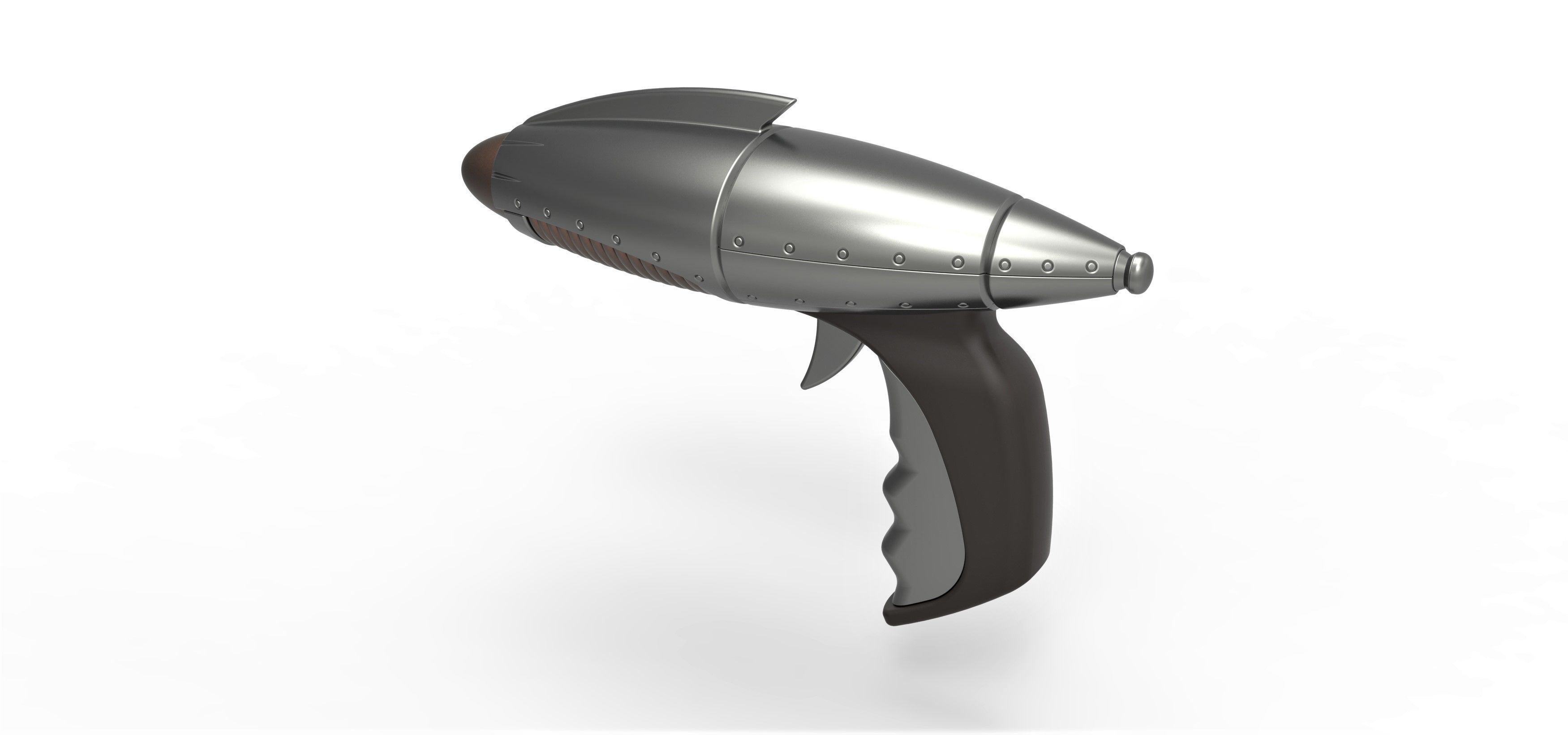 Ray gun from Sky Captain and the World of Tomorrow 2004 3D print model_8