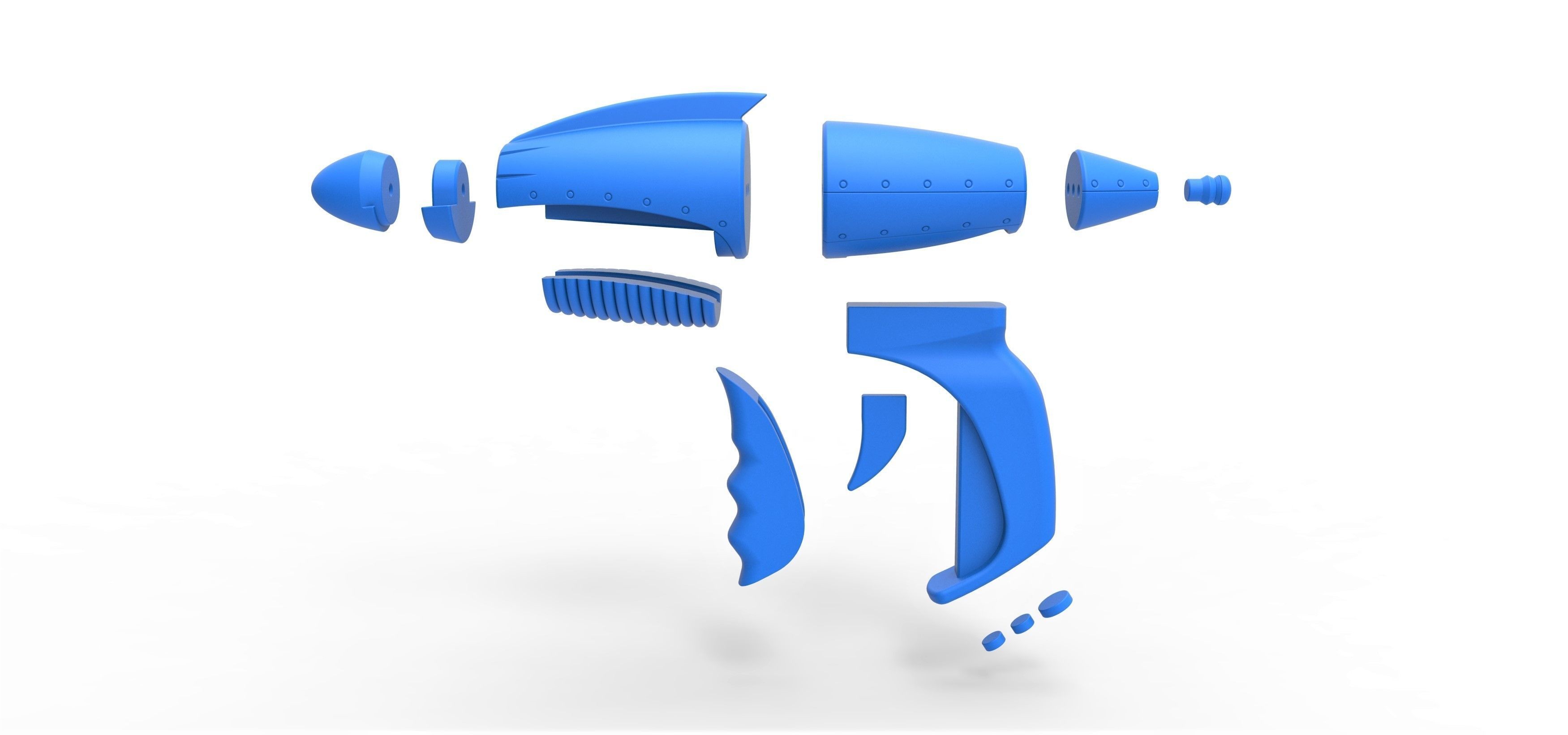 Ray gun from Sky Captain and the World of Tomorrow 2004 3D print model_22