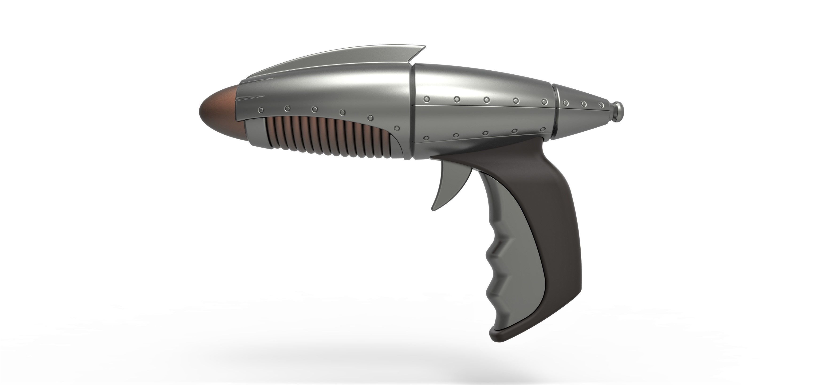 Ray gun from Sky Captain and the World of Tomorrow 2004 3D print model_5