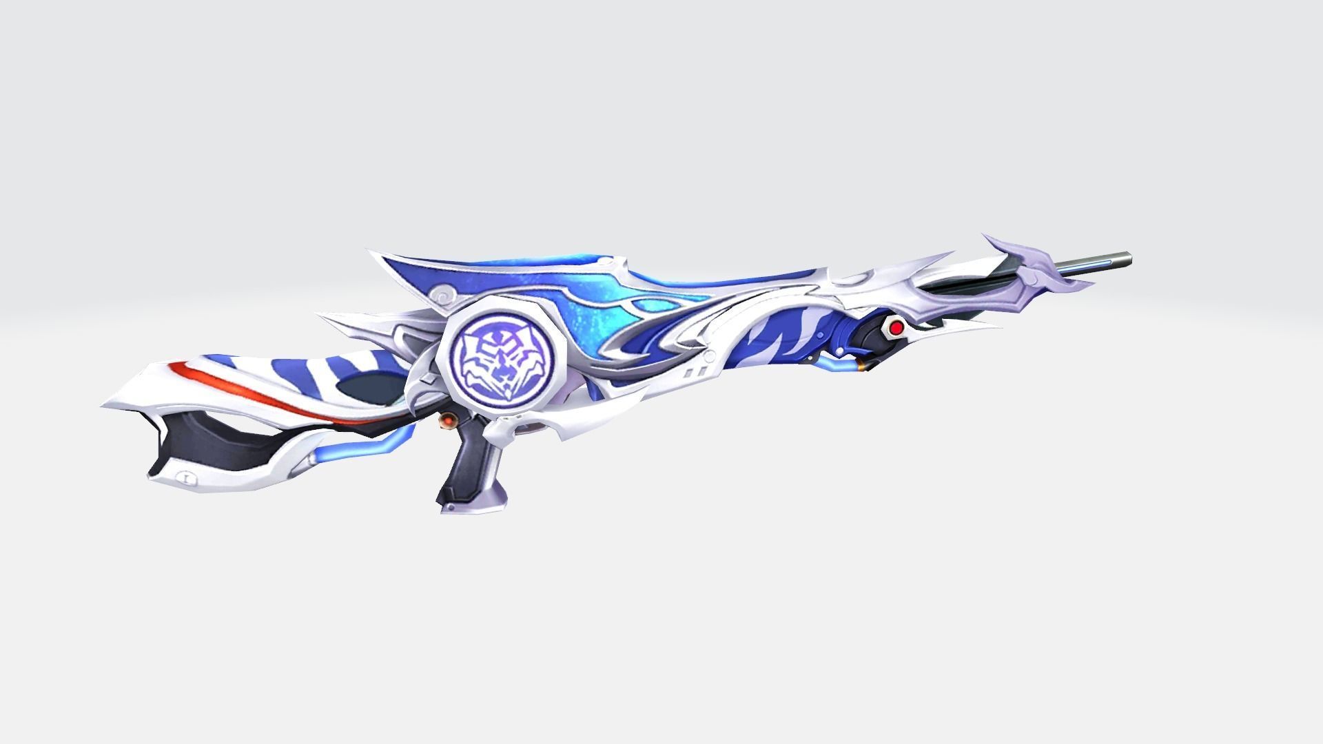 M60 Rifle Game Weapon 18x 3D model_15