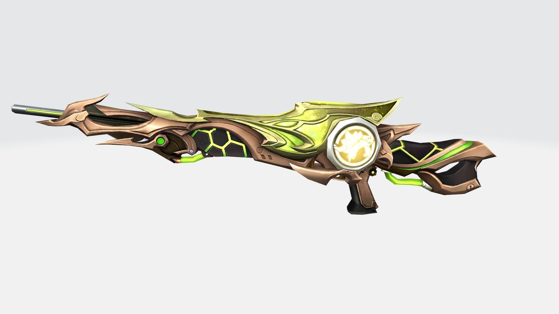 M60 Rifle Game Weapon 18x 3D model_24