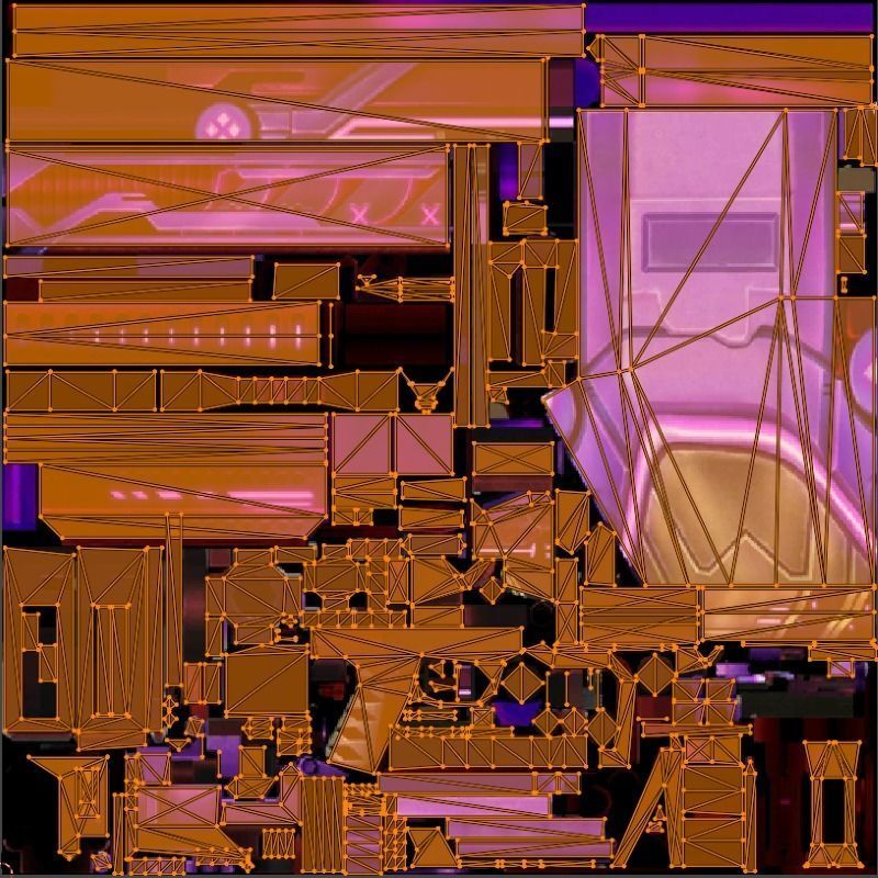 M60 Rifle Game Weapon 18x 3D model_5