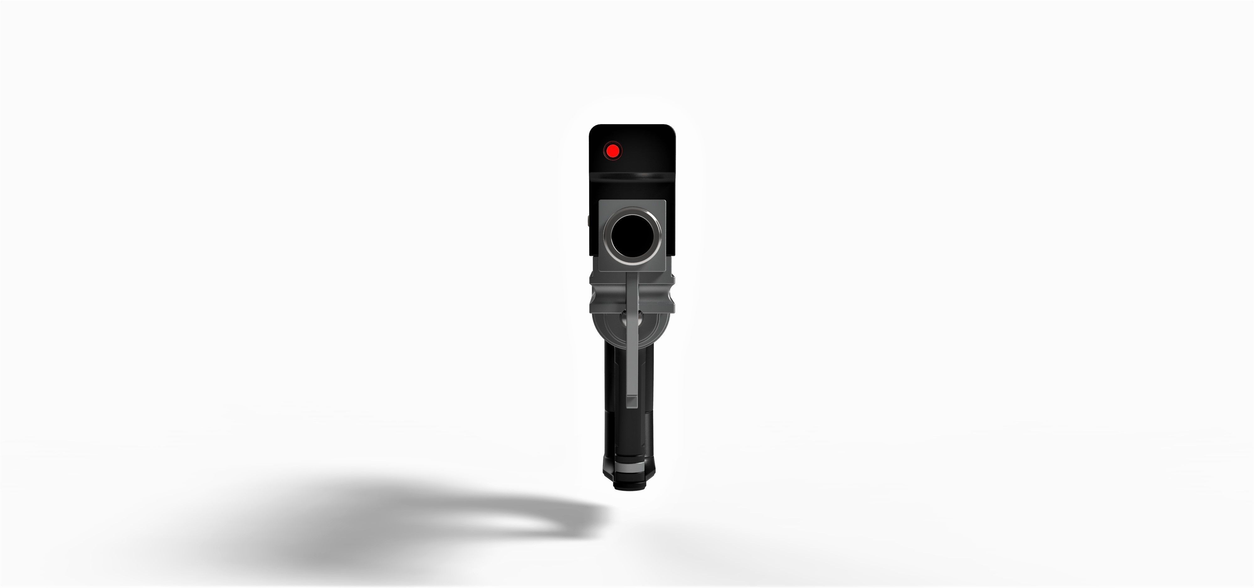 Blaster of Korben Dallas from movie The Fifth Element 3D model_5