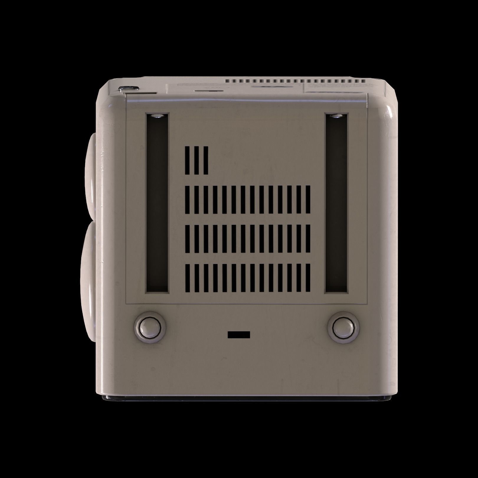 SONY Dream Machine Alarm Clock Low-poly 3D model_5