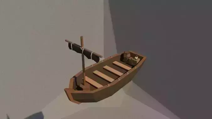 Low Poly Boat