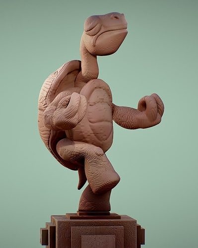 Turtly Zen 3D print model